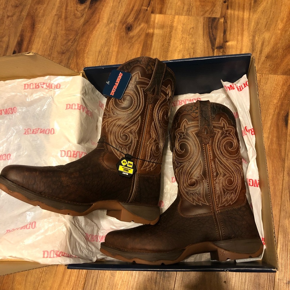 New Durango Lady Rebel steel toe boots